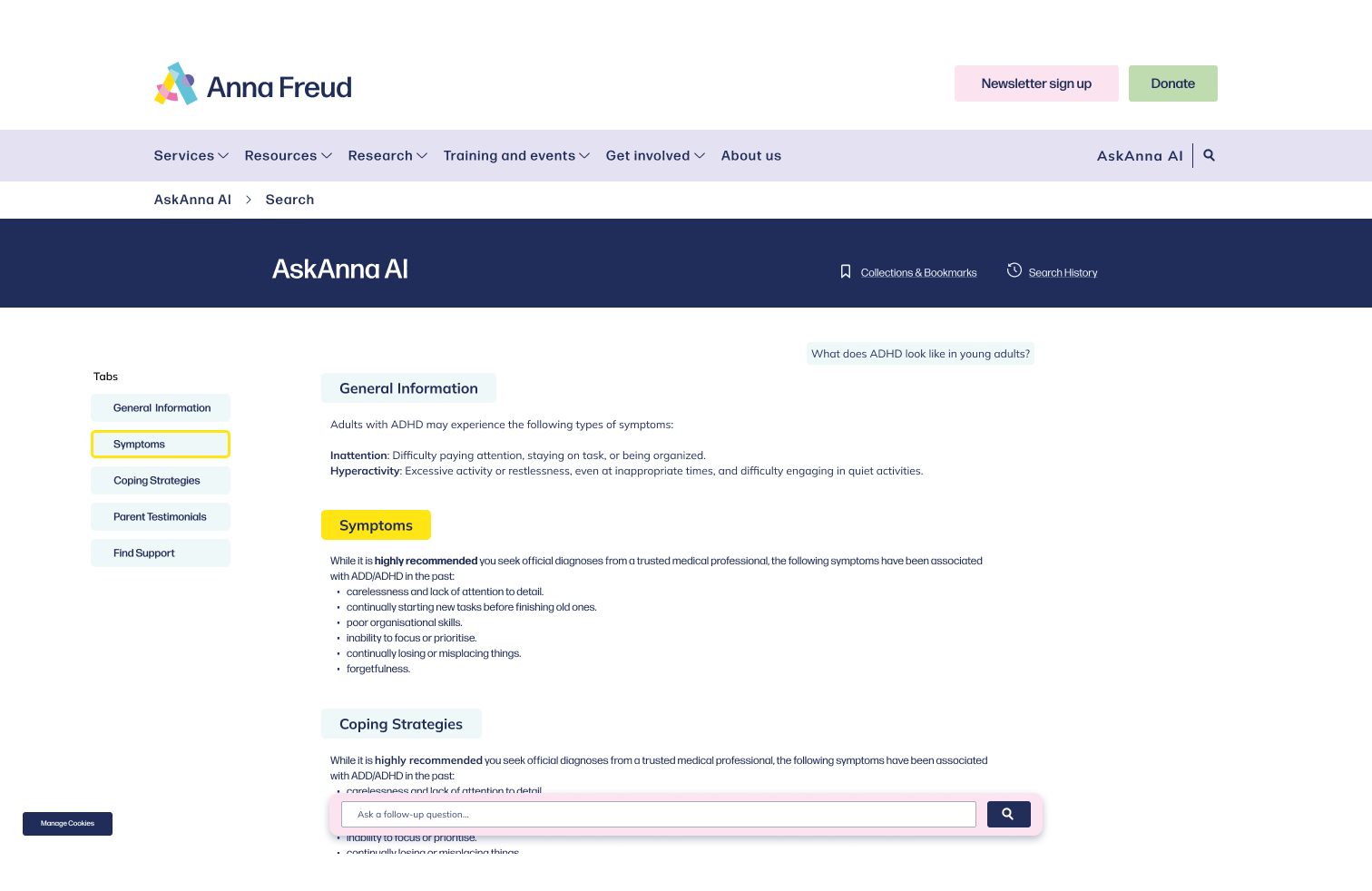 Ask Anna Home variant